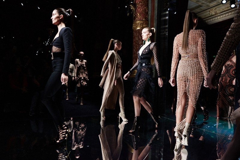 PFW SS16 - Balmain - Ambra Vernuccio - The Upcoming73