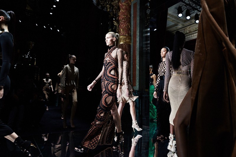 PFW SS16 - Balmain - Ambra Vernuccio - The Upcoming74