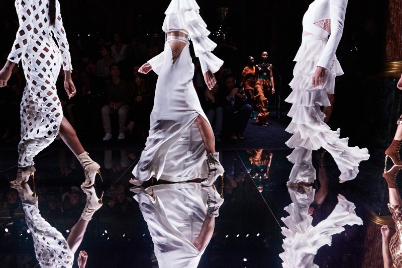 PFW SS16 - Balmain - Ambra Vernuccio - The Upcoming78