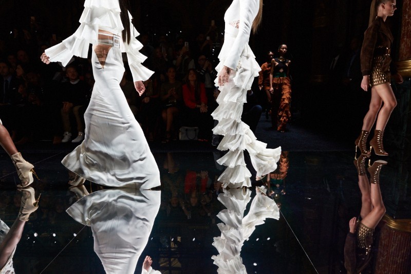 PFW SS16 - Balmain - Ambra Vernuccio - The Upcoming79