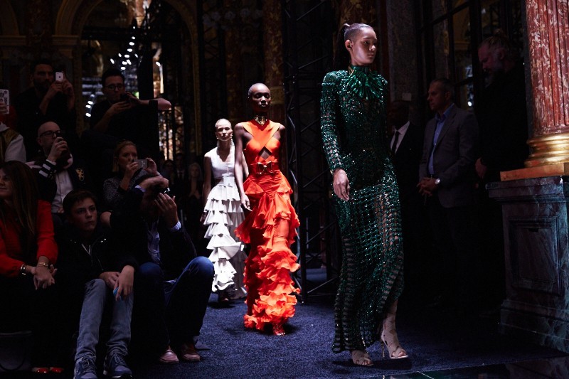 PFW SS16 - Balmain - Ambra Vernuccio - The Upcoming81