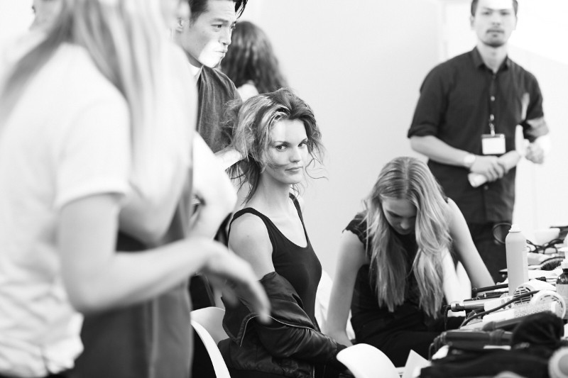 PFW SS16 - Barbara Bui backstage - Ambra Vernuccio - The Upcoming - 22