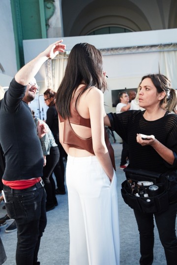 PFW SS16 - Barbara Bui backstage - Ambra Vernuccio - The Upcoming - 32