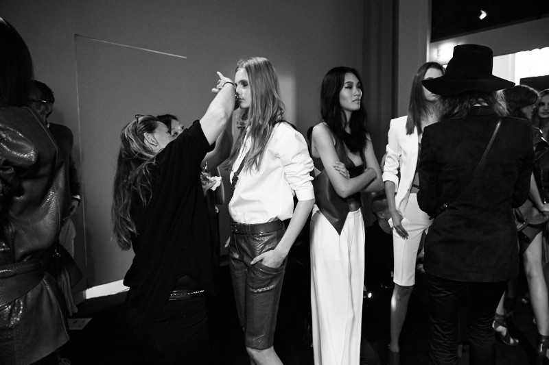 PFW SS16 - Barbara Bui backstage - Ambra Vernuccio - The Upcoming - 40