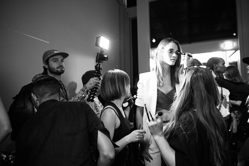 PFW SS16 - Barbara Bui backstage - Ambra Vernuccio - The Upcoming - 44