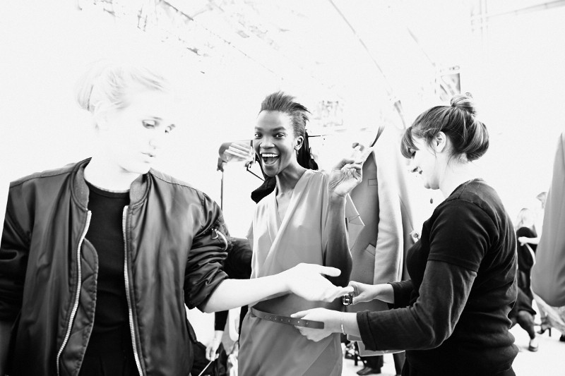 PFW SS16 - Barbara Bui backstage - Ambra Vernuccio - The Upcoming - 62