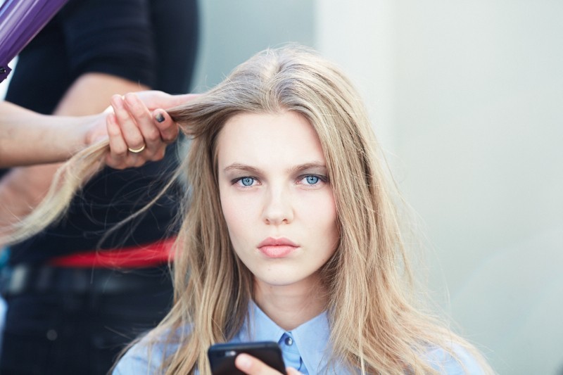 PFW SS16 - Barbara Bui backstage - Ambra Vernuccio - The Upcoming - 7