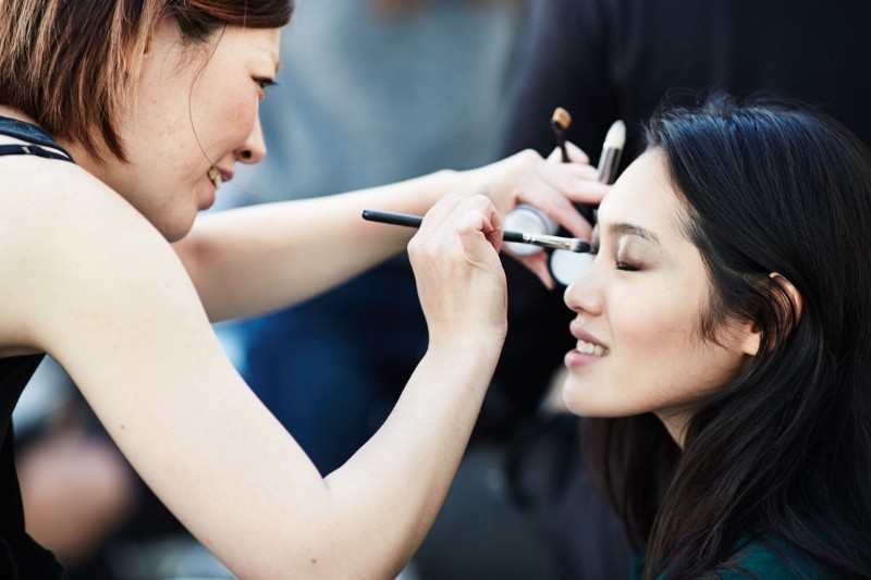 PFW SS16 - Barbara Bui backstage - Ambra Vernuccio - The Upcoming - 9