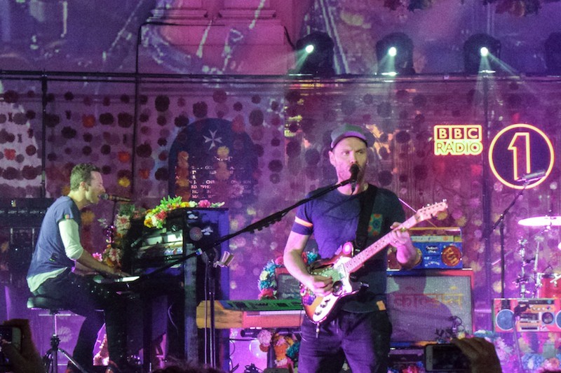 Coldplay at St John-at-Hackney church - BBC Radio 1 - Filippo LAstorina - The Upcoming22