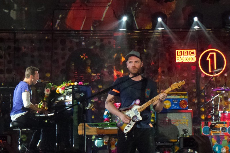 Coldplay at St John-at-Hackney church - BBC Radio 1 - Filippo LAstorina - The Upcoming23