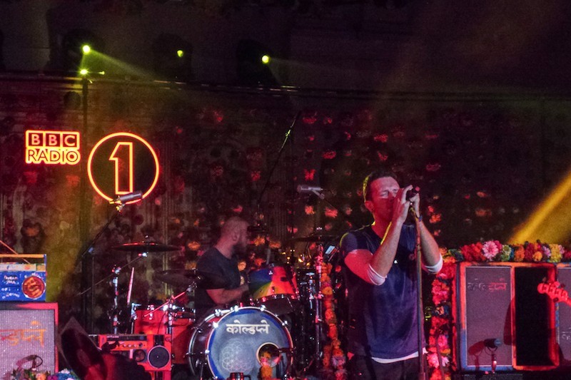 Coldplay at St John-at-Hackney church - BBC Radio 1 - Filippo LAstorina - The Upcoming25