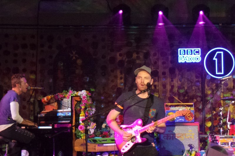 Coldplay at St John-at-Hackney church - BBC Radio 1 - Filippo LAstorina - The Upcoming4