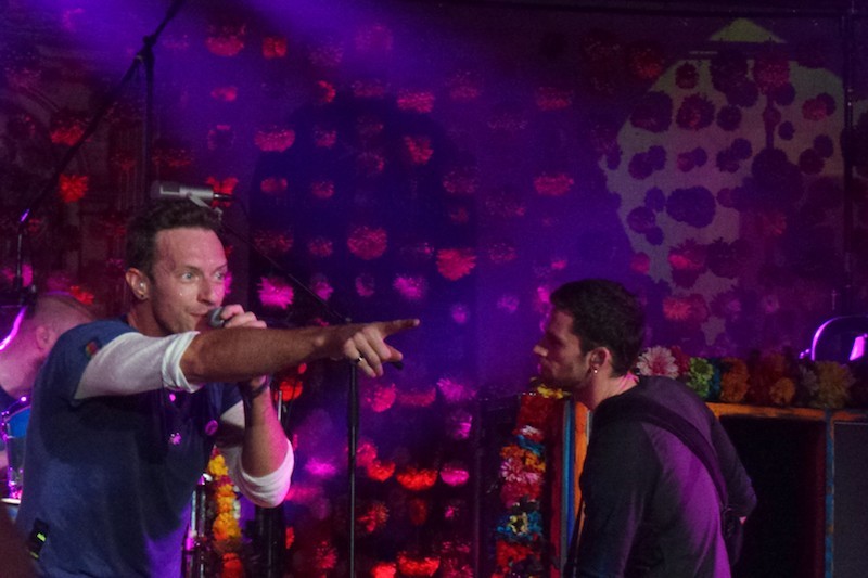Coldplay at St John-at-Hackney church - BBC Radio 1 - Filippo LAstorina - The Upcoming45