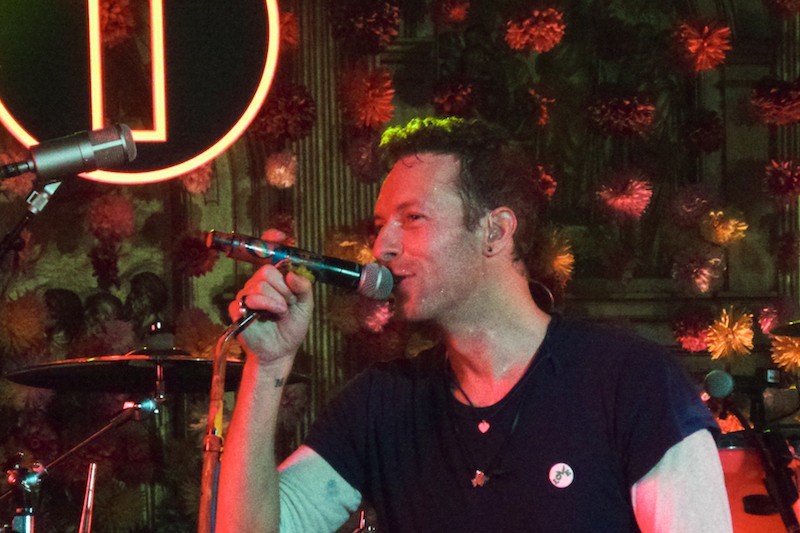 Coldplay at St John-at-Hackney church - BBC Radio 1 - Filippo LAstorina - The Upcoming50