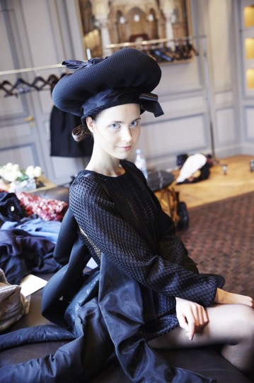 Bowie Wong presents SS16 collection at Paris Haute Couture