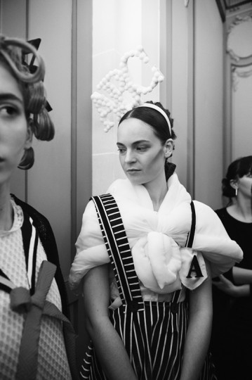 Bowie Wong presents SS16 collection at Paris Haute Couture