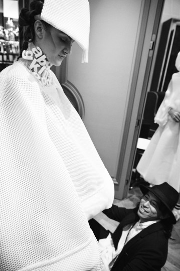 Bowie Wong presents SS16 collection at Paris Haute Couture