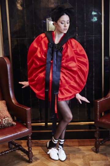Bowie Wong presents SS16 collection at Paris Haute Couture