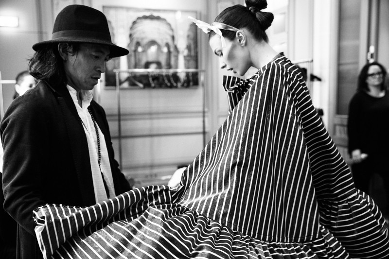 Bowie Wong presents SS16 collection at Paris Haute Couture