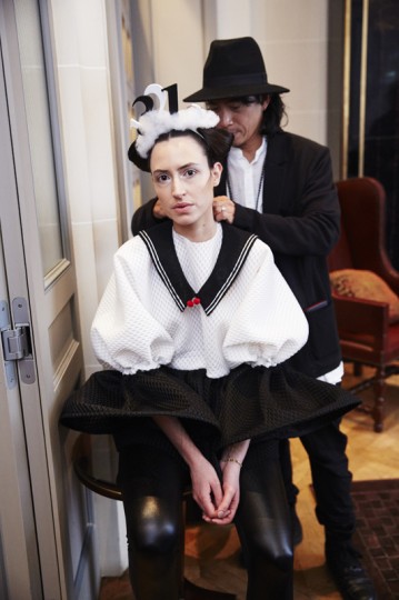 Bowie Wong presents SS16 collection at Paris Haute Couture
