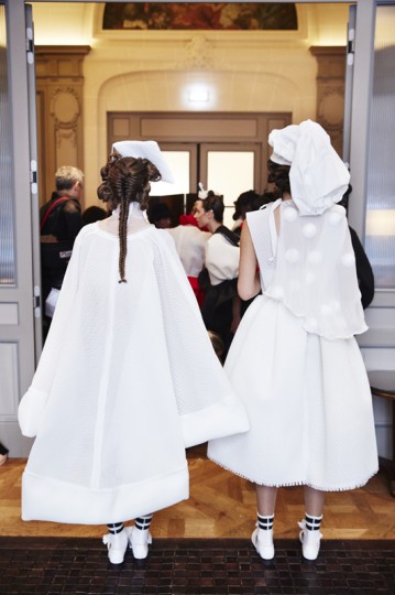 Bowie Wong presents SS16 collection at Paris Haute Couture