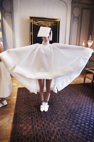 Bowie Wong presents SS16 collection at Paris Haute Couture