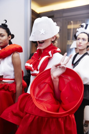 Bowie Wong presents SS16 collection at Paris Haute Couture