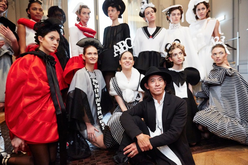 Bowie Wong presents SS16 collection at Paris Haute Couture