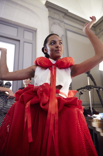 Bowie Wong presents SS16 collection at Paris Haute Couture