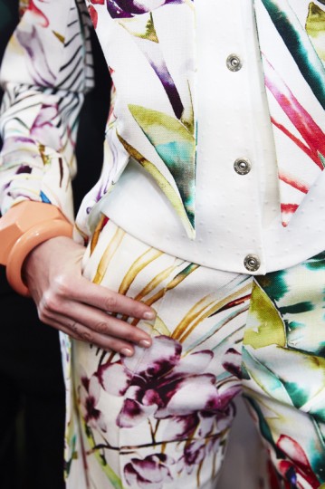 Julien Fournie presents 'Premiere Paradise' SS16 at Paris Haute Couture week.