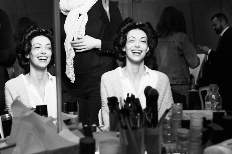 Julien Fournie presents 'Premiere Paradise' SS16 at Paris Haute Couture week.