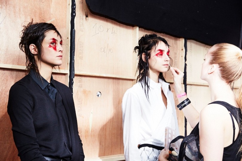 LFW AW16 - AF Vandervorst backstage - Ambra Vernuccio - 15