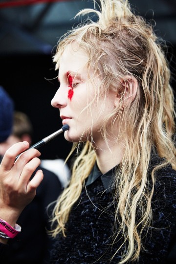 LFW AW16 - AF Vandervorst backstage - Ambra Vernuccio - 20