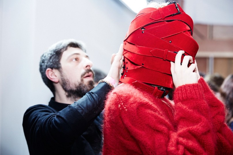 LFW AW16 - AF Vandervorst backstage - Ambra Vernuccio - 21