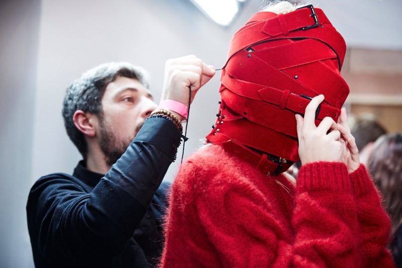 LFW AW16 - AF Vandervorst backstage - Ambra Vernuccio - 22