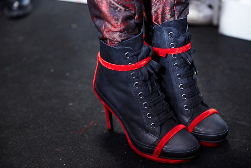 LFW AW16 - AF Vandervorst backstage - Ambra Vernuccio - 23