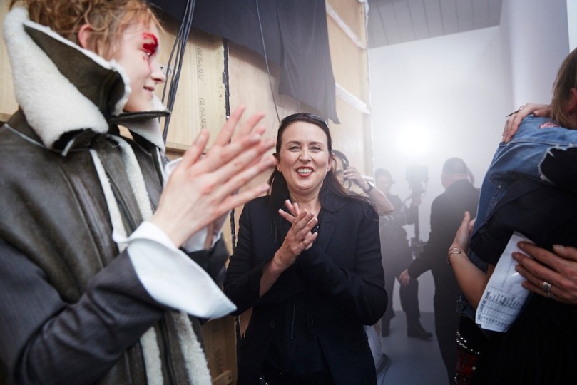 LFW AW16 - AF Vandervorst backstage - Ambra Vernuccio - 34