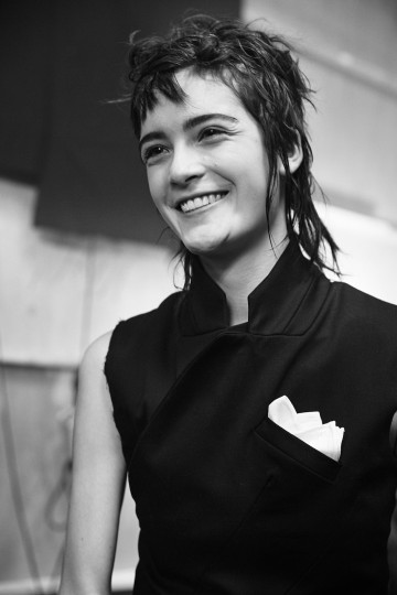 LFW AW16 - AF Vandervorst backstage - Ambra Vernuccio - 35
