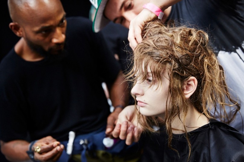 LFW AW16 - AF Vandervorst backstage - Ambra Vernuccio - 4