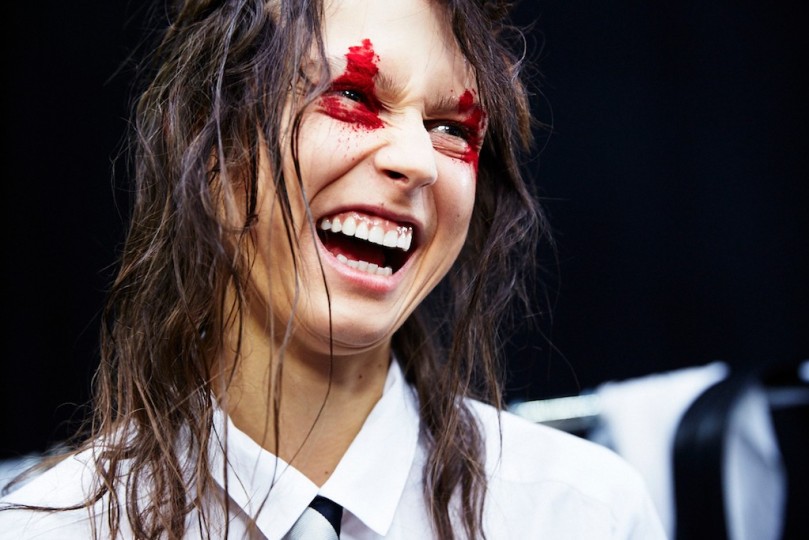 LFW AW16 - AF Vandervorst backstage - Ambra Vernuccio - 5