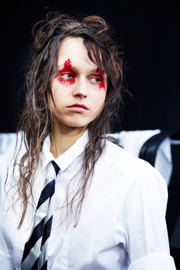LFW AW16 - AF Vandervorst backstage - Ambra Vernuccio - 6