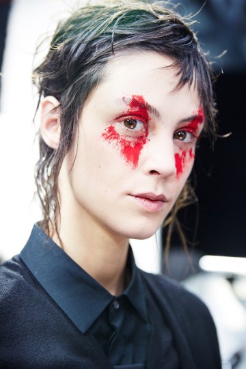 LFW AW16 - AF Vandervorst backstage - Ambra Vernuccio - 7