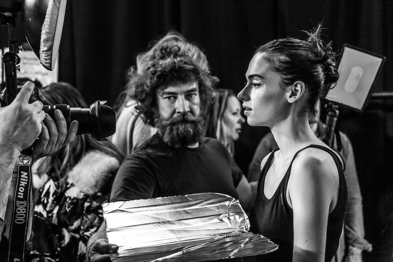 LFW AW16 - Holly Fulton backstage - Filippo L'Astorina - The Upcoming-10