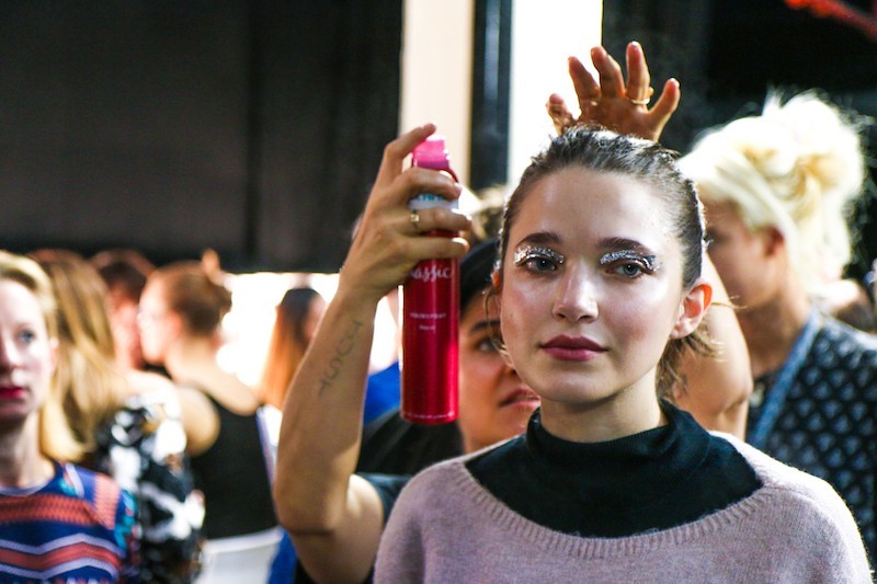 LFW AW16 - Holly Fulton backstage - Filippo L'Astorina - The Upcoming-13
