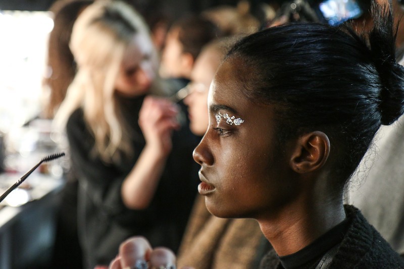 LFW AW16 - Holly Fulton backstage - Filippo L'Astorina - The Upcoming-14