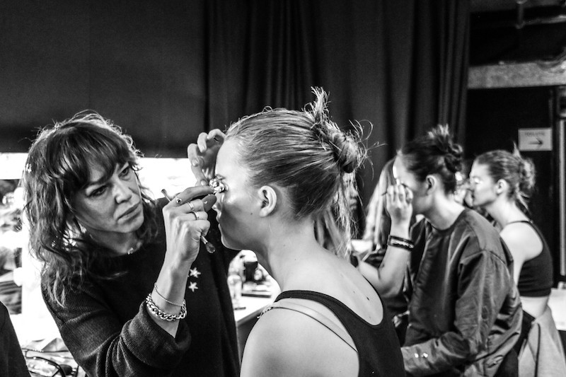 LFW AW16 - Holly Fulton backstage - Filippo L'Astorina - The Upcoming-15