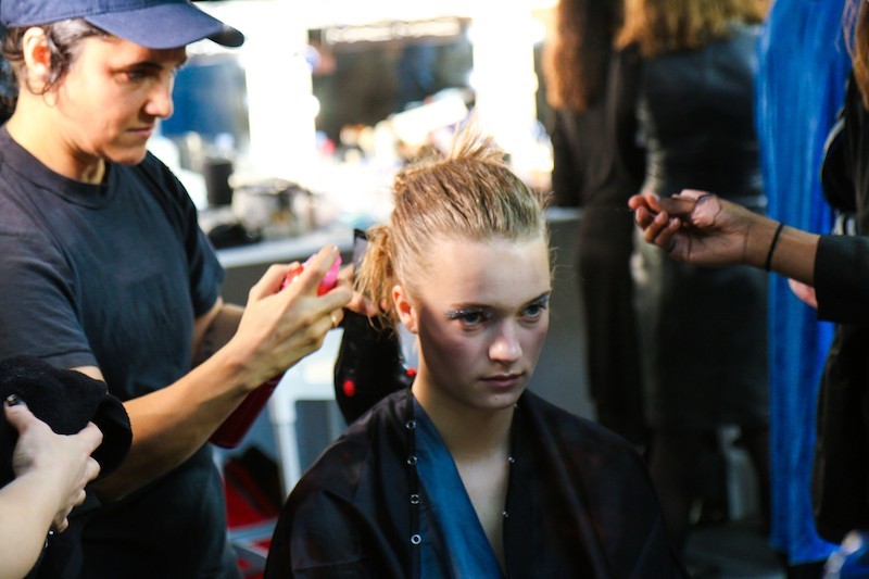 LFW AW16 - Holly Fulton backstage - Filippo L'Astorina - The Upcoming-16