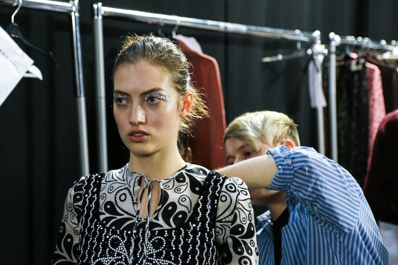 LFW AW16 - Holly Fulton backstage - Filippo L'Astorina - The Upcoming-17