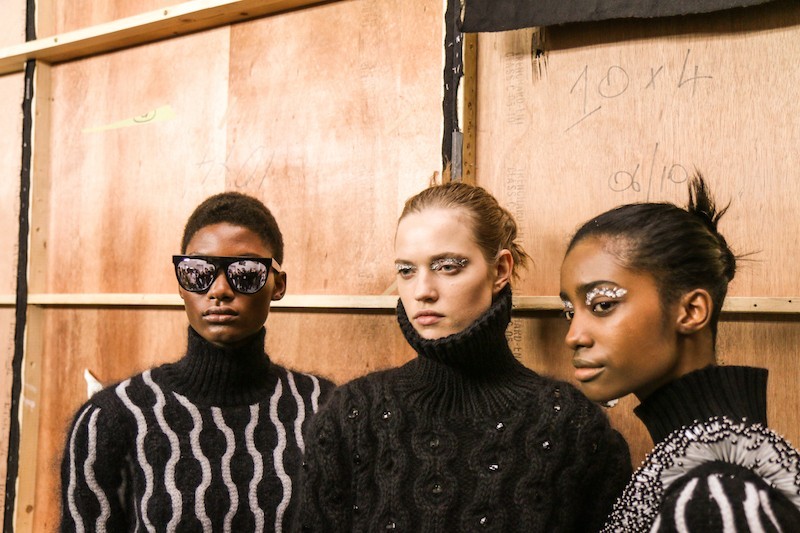 LFW AW16 - Holly Fulton backstage - Filippo L'Astorina - The Upcoming-25