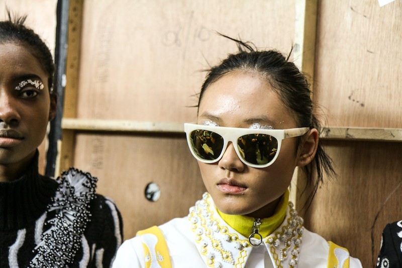LFW AW16 - Holly Fulton backstage - Filippo L'Astorina - The Upcoming-28